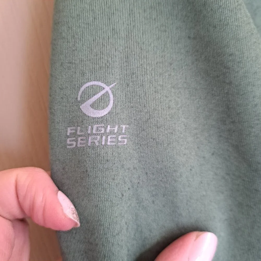 The‎ North Face women's light jacket shirt quarter zip size medium long sleeve